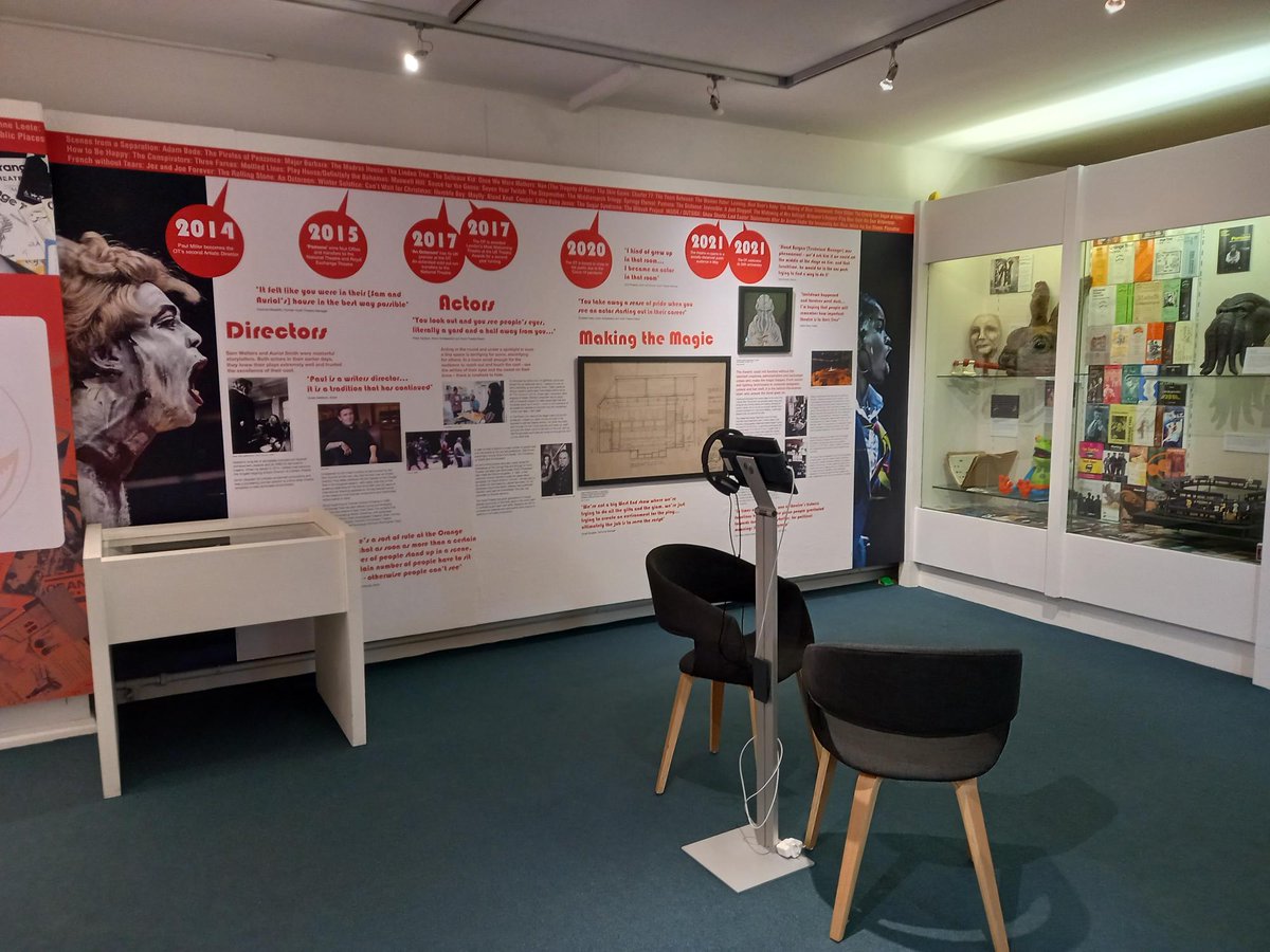 Open to the public from today, our new exhibition delves into the fascinating past of the Orange Tree Theatre, as well as its exciting present and future. Visit us at The Museum of Richmond to see more. #museumofrichmond #orangetreetheatre #museumexhibition #richmondhistory
