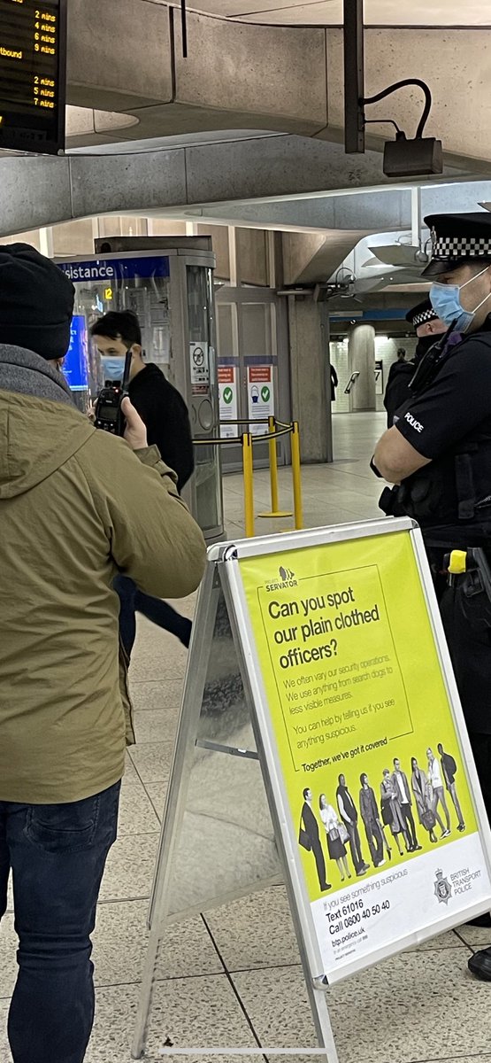 #ProjectServator 

Utilising plain clothes and uniform at #Westminster to keep you safe.

Text 61016 if something doesn't look right. 

Together we've got it covered.

<a href="/tfl/">TfL</a>

For more information visit
btp.police.uk/police-forces/…