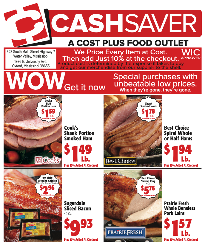 LarsonCashSaver's tweet photo. Our new weekly ad is here! Ad runs until December 28! See our full ad here: Oxford: https://t.co/rZksSYaDPv Water Valley: https://t.co/NN1paJoF3o https://t.co/kQrpyUppyu