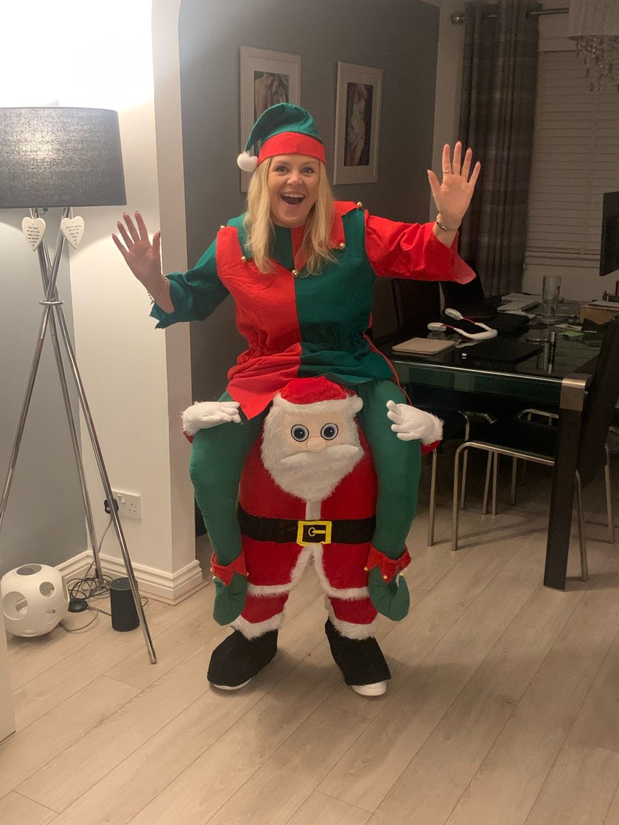 AXAUK's tweet photo. With Christmas round the corner, we wanted to share a few photos of our employees celebrating Elf Day on December 3rd for @alzheimerssoc, one of our chosen charities. Elf Day is all about dressing up to raise money for people affected by #dementia. https://t.co/RGGr1KkpE3