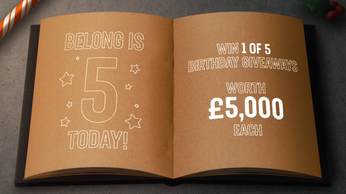 BelongArenasUK's tweet image. 🎉#BELONG IS 5 TODAY!🎉

5️⃣ Bundles to be won:
-Belong Black Card -£5,000 worth of free gameplay 
-@GTOmegaRacing Pro series chair
-@HyperX Quadcast mic
-£100 @GAMEdigital Reward points
-@beyondnrg Collector's edition

TO ENTER: 
🔂Retweet
❤️Like
📣Tag a friend 

Enter by 21/12😆