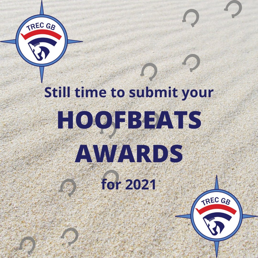 trec_gb's tweet photo. There's still time to submit your Hoofbeat Awards for 2021 to Admin. Don't forget, nominal distances can be backdated to 2014.

https://t.co/mAhzSXRqYn

#trecgb #hoofbeats #trecgbawards https://t.co/GvCPayLuG9