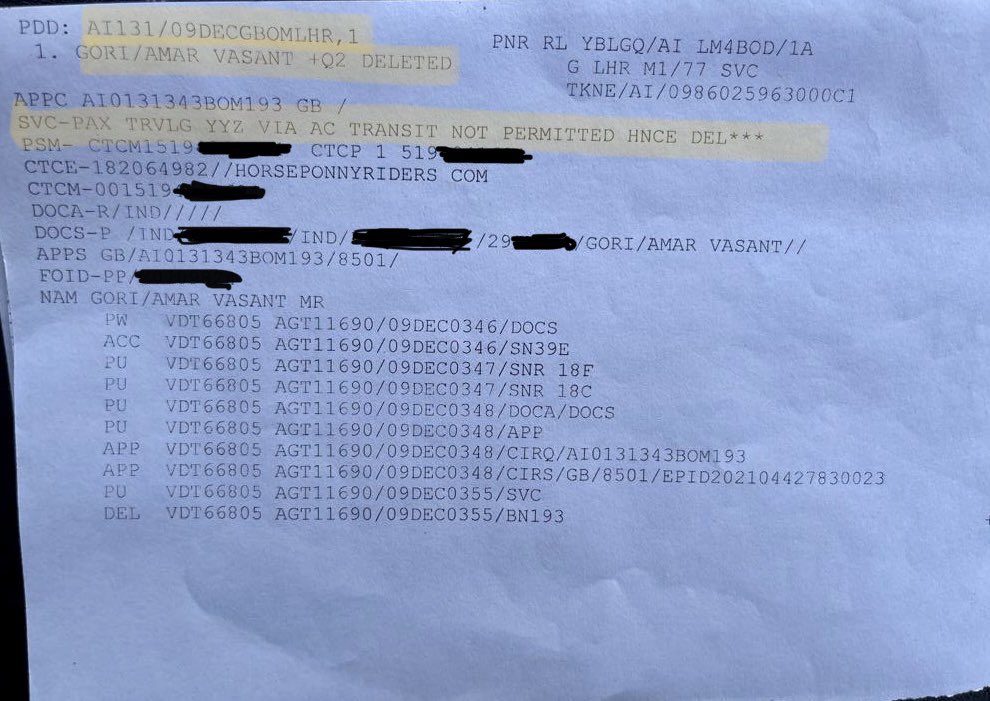 SimranThakkar12's tweet photo. @ETNOWlive @JM_Scindia @FollowCII @MoCA_GoI ATTENTION TO ANYONE BOOKING THEIR FLIGHT WITH @airindiain : I urge you to read my complaint against AirIndia in this tweet so you are well aware of the company you will be dealing with is a complete scam. @airindiain @kiwicom247 @AirCanada WE NEED OUR MONEY https://t.co/MuY3vtnCvO