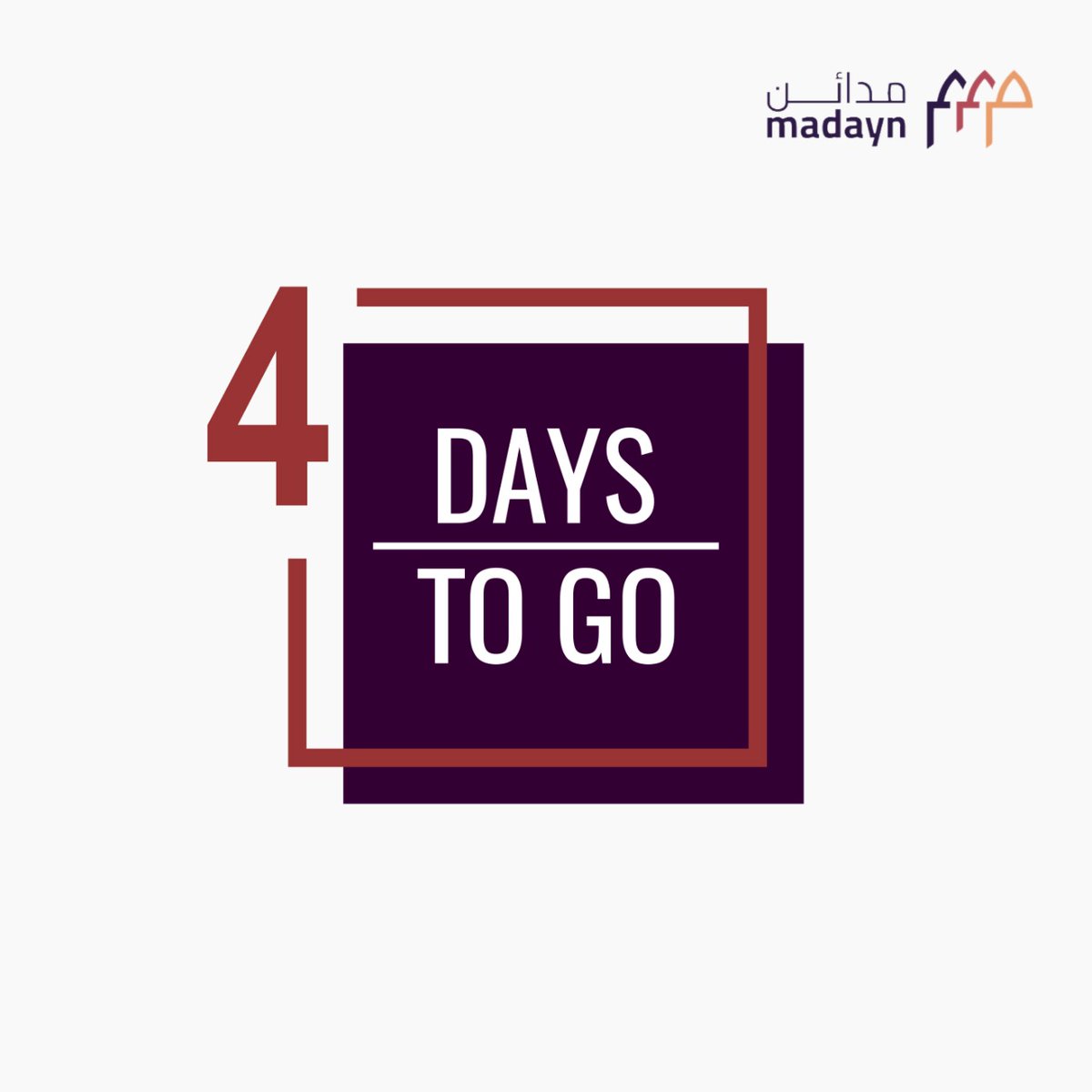 وبدأ العد التنازلي.

#صحار
#البريمي
#سمائل
#صور

#الاستثمار_الصناعي
#عمان
#مدائن

The countdown has begun.

#Madayn
#Sohar
#Alburaymi
#Samail
#Sur
#Industrial
#Investment

<a href="/investinmadayn/">Invest.in.madayn</a>
<a href="/MizahOm/">Mizah_Om</a>