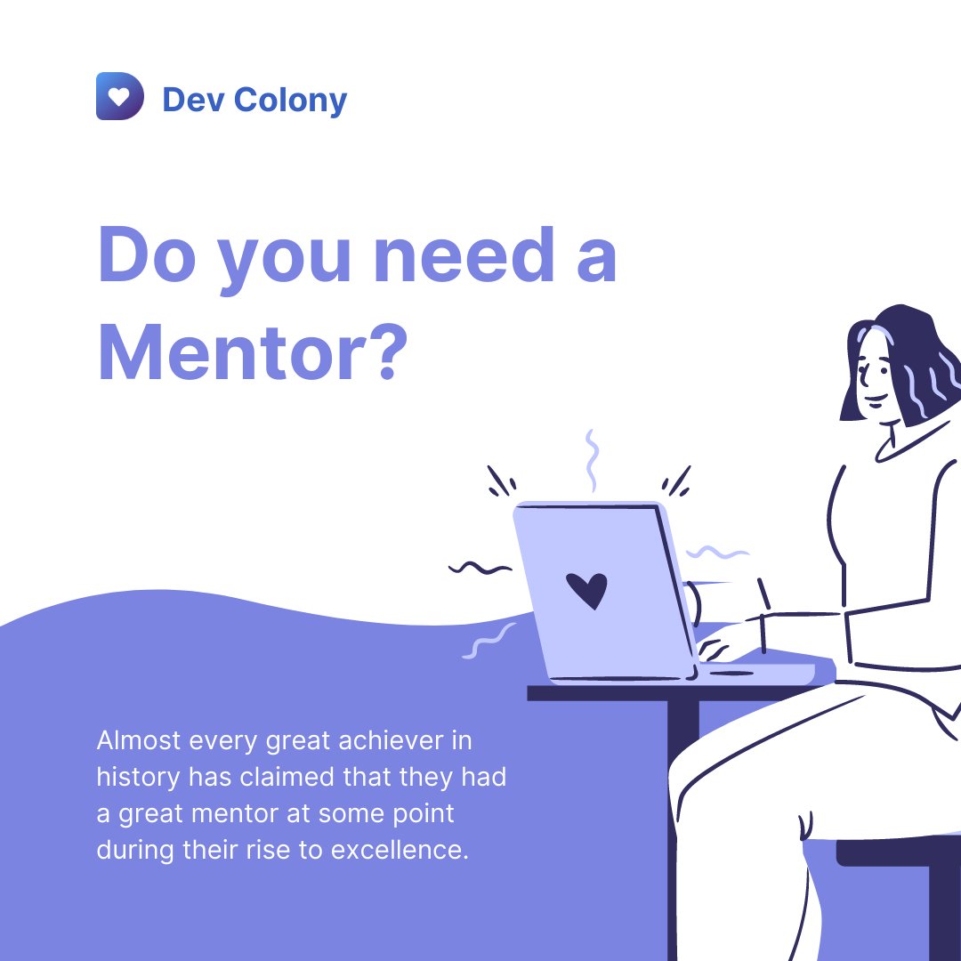 DevColonyHQ's tweet photo. A well-designed mentoring workplace can give everyone who participates as mentees a deeper understanding of:

⚡️ The career pathways that exist for advancement
⚡️ The skills you'll need to move ahead
⚡️ New career opportunities
⚡️ Leadership skills

#DEVCommunity #Mentoring https://t.co/h9DZRrie8w