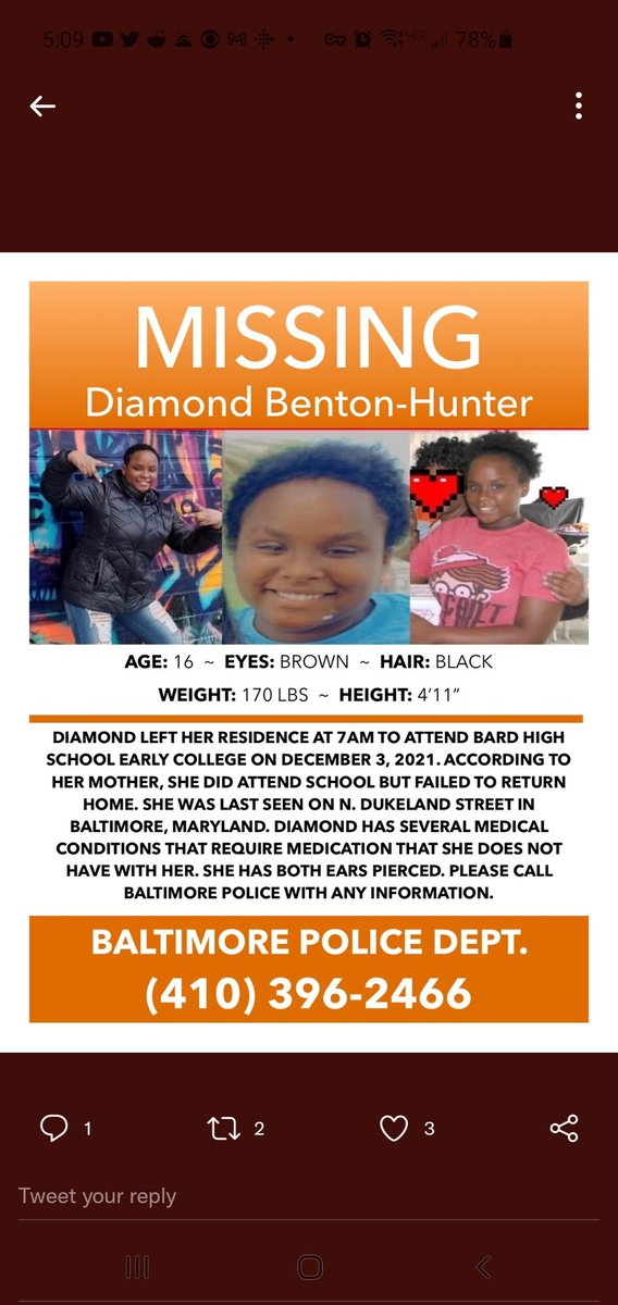 michellematara6's tweet photo. 🚨 MISSING CHILD 🚨 
Qadr Williams(Williamson) Age: 11 Last seen: 11/27/2021💫 Spanish flyer in comments 💫
#bringQadrhome #missingchild #QadrWilliams #Moms4Missing 
@PhillyMissing @PAMissingReport @dianamontanod @PhillyInquirer @PhillyPolice @rochellebilal76 @6abc @FOX29philly https://t.co/zj6NHQiKOg