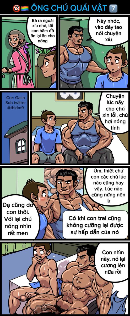 thidm9's tweet photo. #tập_53 - ÔNG CHÚ QUÁI VẬT (phần cuối)
Adult truyện nhạy cảm gay 18+ 🔞🏳️‍🌈

Thế là Huy cũng hưởng thụ được hương vị đí.
Xem lại phần trước nhé
➡️
Tweet hơn 200 sẽ ra tập tập mới nhoa. ✌️
Cảm ơn thank Gash (cre) 🌸❤️ https://t.co/6YFK921TFY