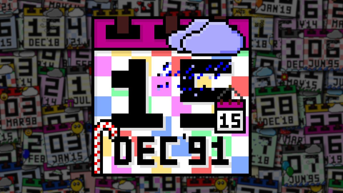 cryptodaysio's tweet photo. GM from 1991 🍭
It's 2⃣0⃣2⃣1⃣➖1⃣2⃣➖1⃣5⃣

#NFTcollections #NFTCommunity #pixelart #NFTgallery #NFTdrops #opensea #OpenSeaNFT #nftpixelart #NFTdrop #NFTcollection #NFTcollectibles #openseanfts https://t.co/LFut1NhcYc