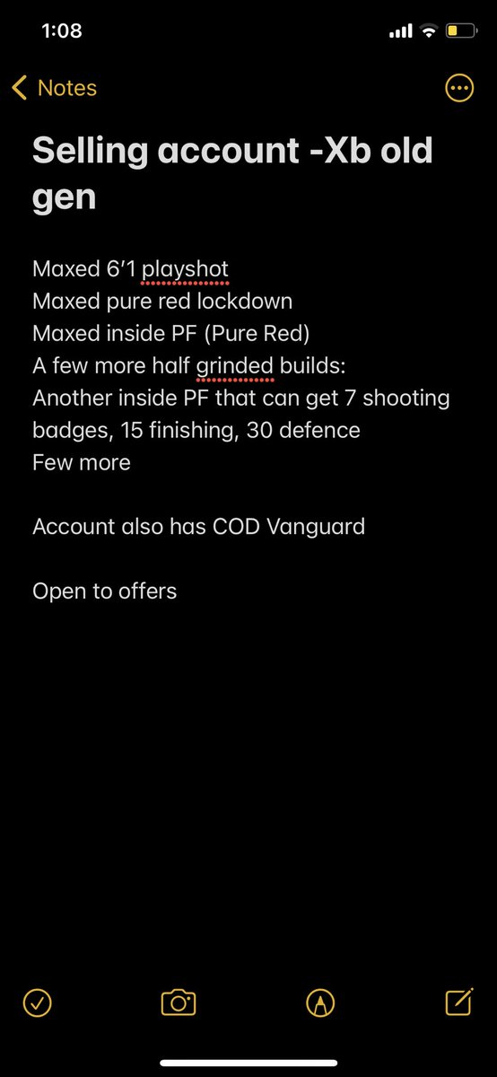 ImRourke's tweet image. Selling acc