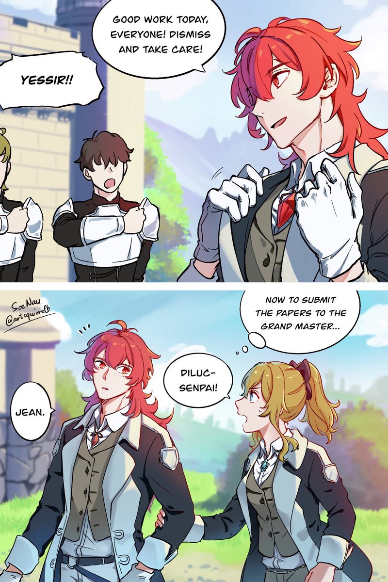artsquirrelb's tweet photo. They're in love Your Honor 😭
(Read from right to left)

#GenshinImpact #Jealuc #ディルジン https://t.co/BgFrtnRw6G