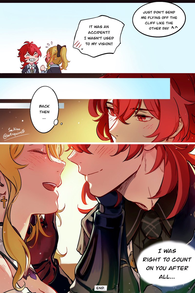 They're in love Your Honor 😭
(Read from right to left)

#GenshinImpact #Jealuc #ディルジン 