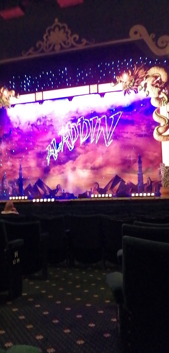 NHall609's tweet photo. First panto since 2020 @XRoadsPantos

Aladdin @PalaceAndOpera https://t.co/YcLH4IcAcM