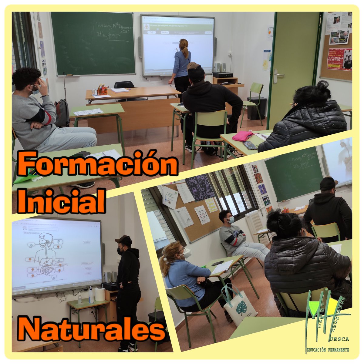 adultoshuesca's tweet photo. Alumnado de #formacióninicial aprendiendo contenidos de sociales con los mapas de #didacticalia y contenidos de naturales con #cerebrity . @epaaragon #educaciónpermanente #educacióndeadultos https://t.co/fkjujbcxmY