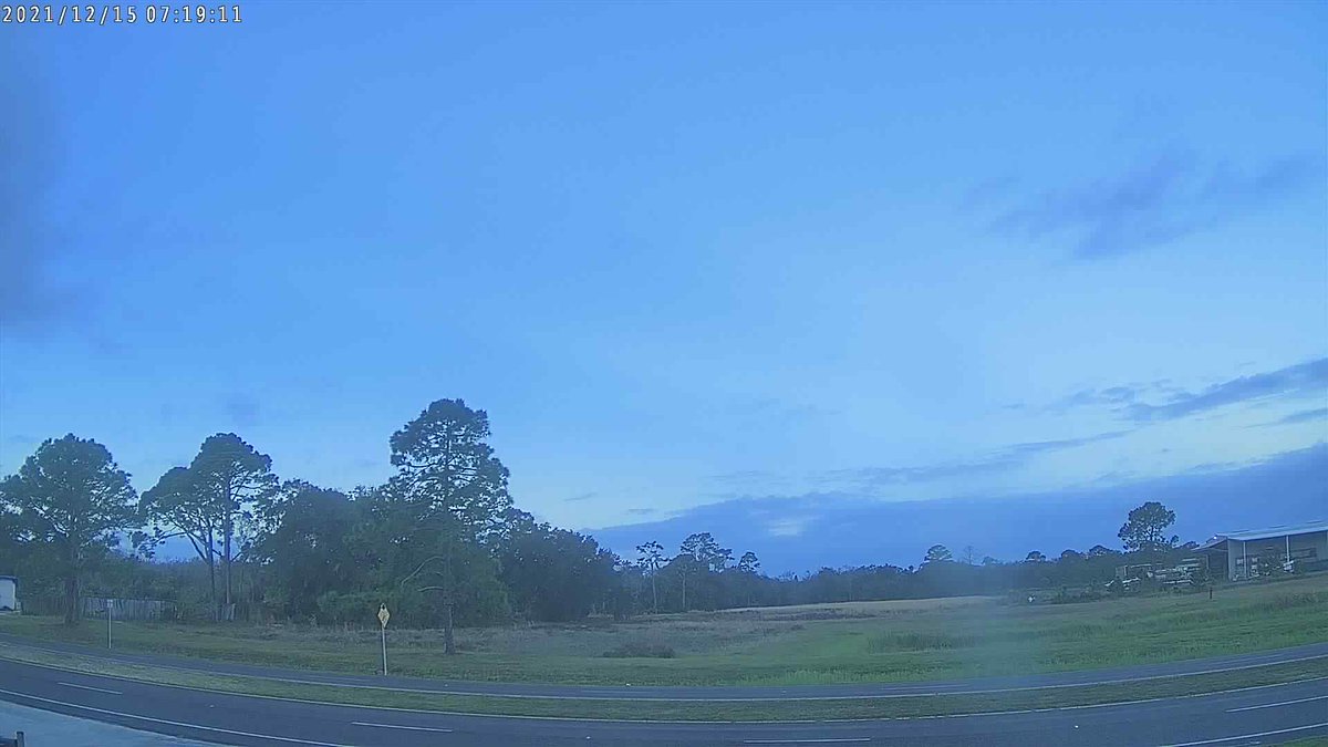 FSWN Volusia County Fire Station 22 Oak Hill at sunrise and it's 69.5 F. #flsert https://t.co/qRiMkttNUw