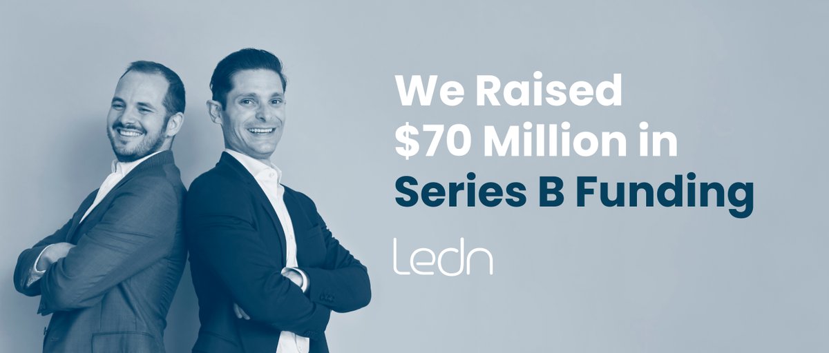 hodlwithLedn's tweet photo. We’ve secured $70 million at a $540 million valuation in our Series B funding, led by 10T. We will use this new capital to support the rapid growth of our lending business, including our newest product - the world's first #Bitcoin Mortgage.

https://t.co/6YrXjLhxkN https://t.co/C7eoH3ee2O