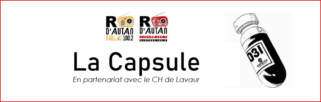 r_dautan's tweet photo. À 14h sur #RDAutan 📻

👉 C'est le retour de #LaCapsule ! Des #jeunes parlent de musique, de cinéma, d'actu, de jeux vidéo... Le tout en une demi-heure ! 

Pour écouter en direct : https://t.co/Pi21gSsylP 🎧

En podcast : https://t.co/XcQVjH4loc 🎧

#Débats #Actu #Société #Radio https://t.co/FrWjIBnXBn