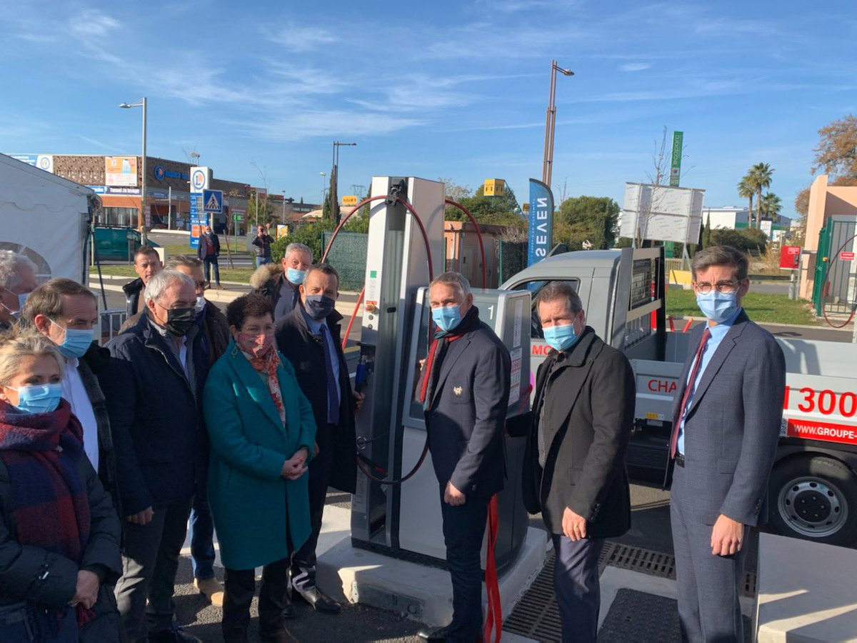 C’est désormais possible de faire le plein de #GNV #BioGNV à la nouvelle station publique <a href="/SevenEnergiesFr/">SevenFrance</a> de Saint-Aunès. Un carburant disponible et mature qui ne cesse de croître grâce à un maillage qui s’étoffe de jour en jour. 
#TransitionÉnergetique #GazVert