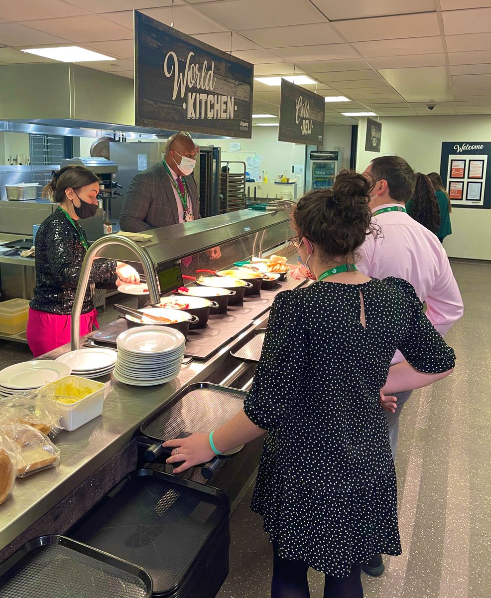 OfficialNUSA's tweet photo. If you can’t take the heat, get out of the kitchen!!! 💥🔥💥

Our wonderful Queen of School &amp; Deputy Head served all staff an absolute treat this morning; an #EnglishBreakfast!✨#NeedTheEmoji
Food is joy, food is life! #AmazingNUSA #TheNUSAWay #OurTeam #Motivation #12DaysOfNUSA🎄 https://t.co/L8V4RKPj7U