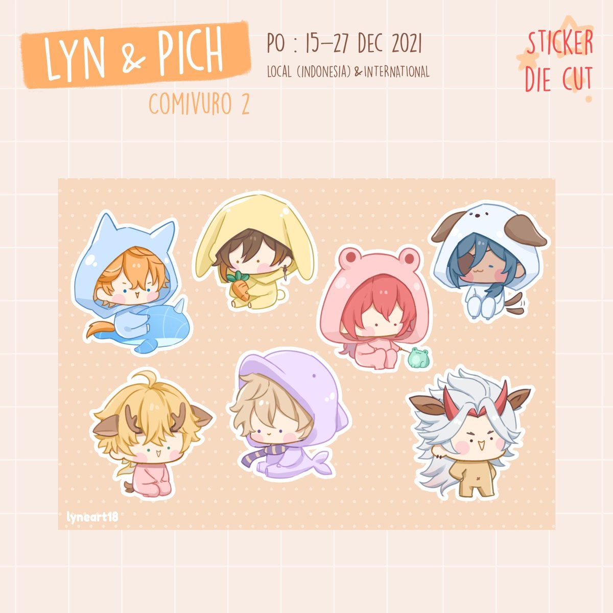 pichiruu's tweet photo. 🌼Comivuro 2 Catalogue 🌼
(2/4)

Pre order are open till 27th Dec ^^
Also open for international order 

Like and RTs are really appreciated! 💕

#GenshinImapct  #原神 #comivuro #Comivuro2  #comifurovirtual https://t.co/vfvNkr6jhz