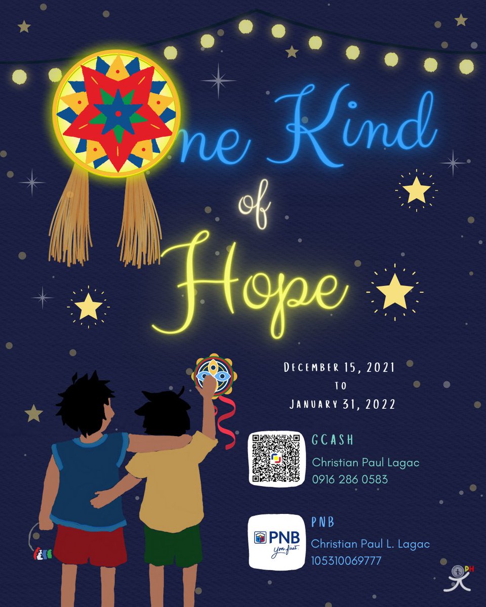 onekindph's tweet photo. One Kind Philippines would like to extend our kindness and give hope to our fellow Filipinos this season! Join us as we launch 𝓞𝓷𝓮 𝓚𝓲𝓷𝓭 𝓸𝓯 𝓗𝓸𝓹𝓮 a fundraising event to give gifts to less fortunate children. https://t.co/3fhbcufiMv