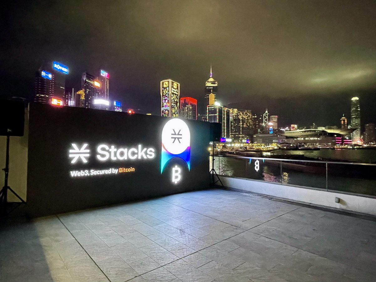 XanDitkoff's tweet photo. @stacks in Hong Kong with @Forkast_News https://t.co/1wrXJC8Qqt
