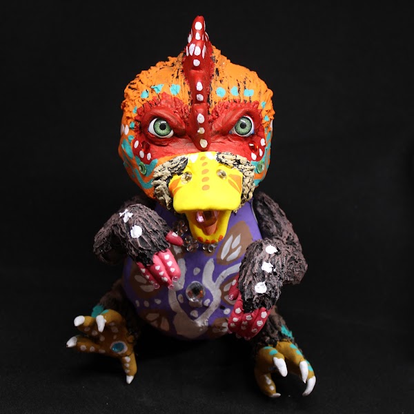 Weird but amazing handmade #art #nft #collectibles by <a href="/CryptoBrijesNFT/">CryptoBrijes</a>