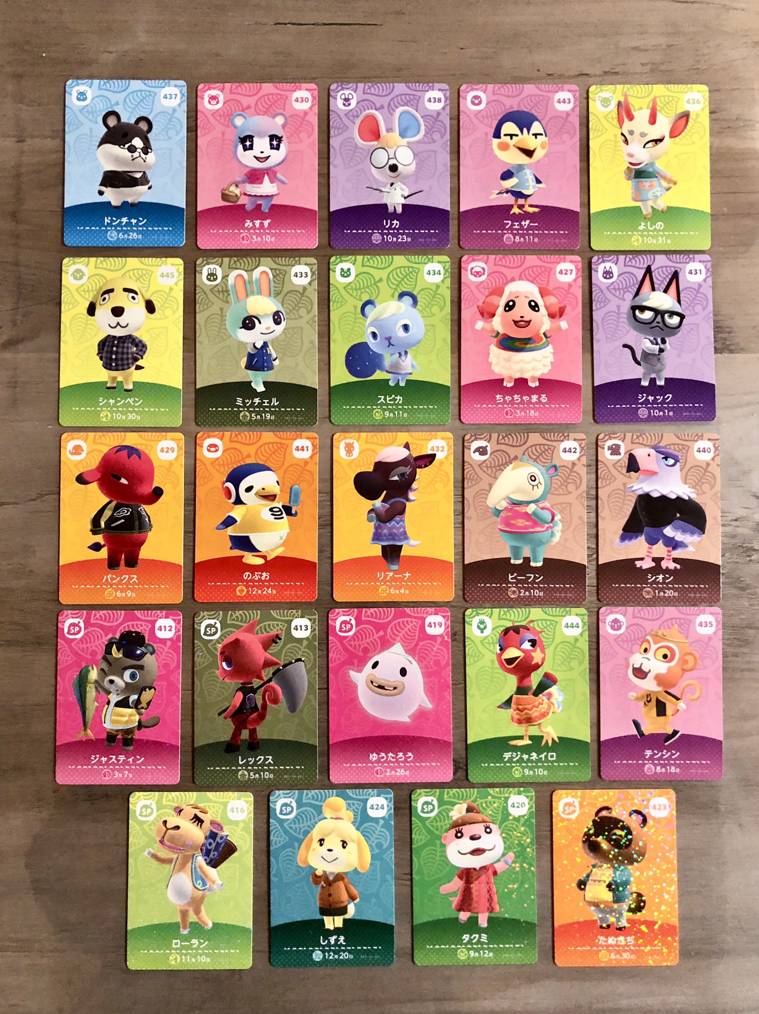 どうぶつの森 amiiboカード 人気キャラ まとめ売り どうぶつの森 amiiboカード 人気キャラセット まとめ売り 15枚セット
