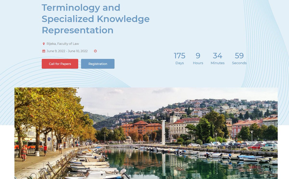 CfP for #terminology conference "Terminology and Specialized Knowledge Representation. New Perspectives on User Needs" is out! Join us in Rijeka, Croatia, on 9-10 June 2022! <a href="/_eaft/">EAFT</a> <a href="/nexuslinguarum/">NexusLinguarum</a> 
jezik.hr/tesk2022/