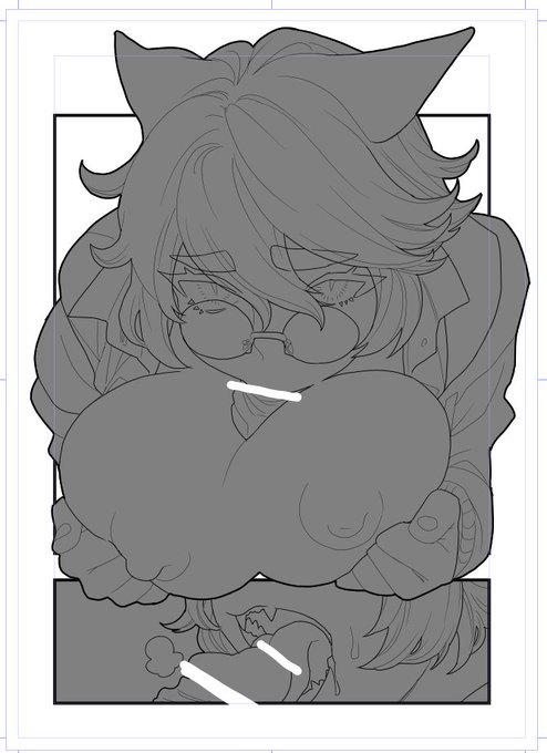 SKBなSkebの線画ができた 