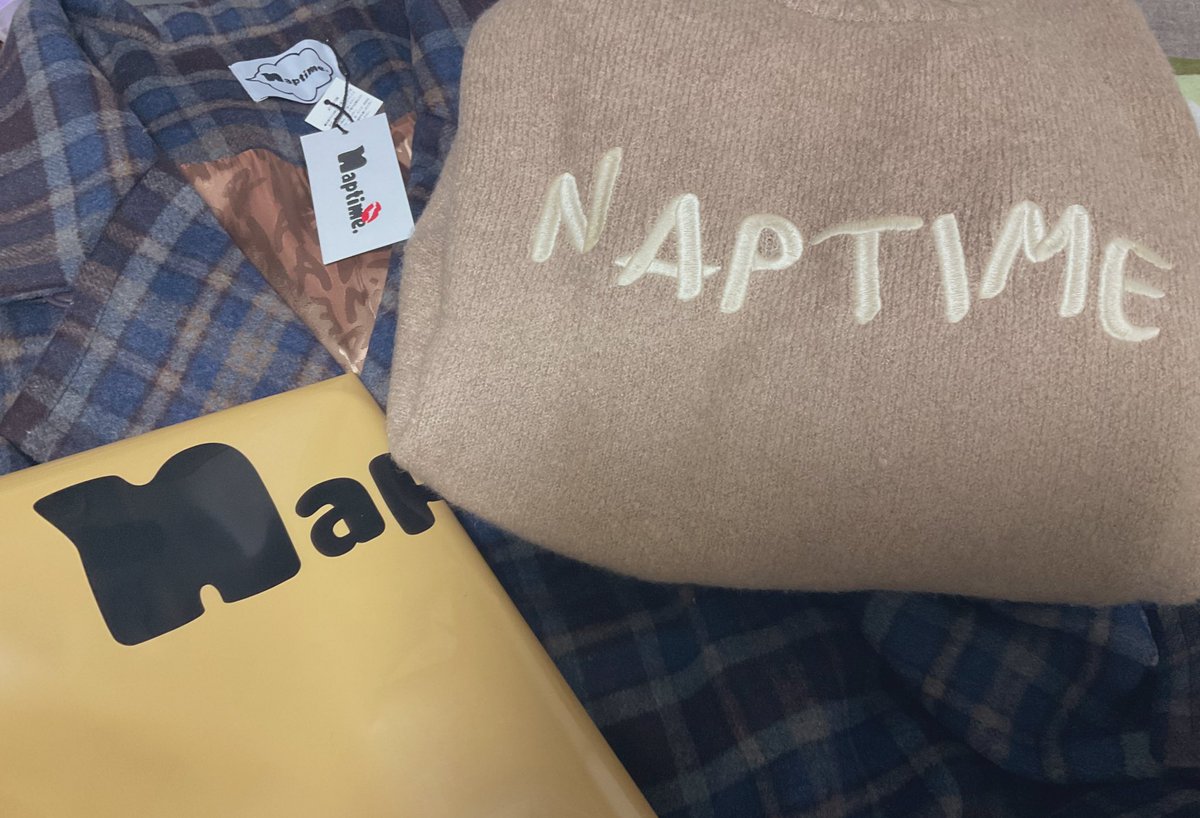 misora_aaa's tweet photo. Naptime届いた！
可愛いし着心地も良い〜😍 https://t.co/XUnG5X1Gzw