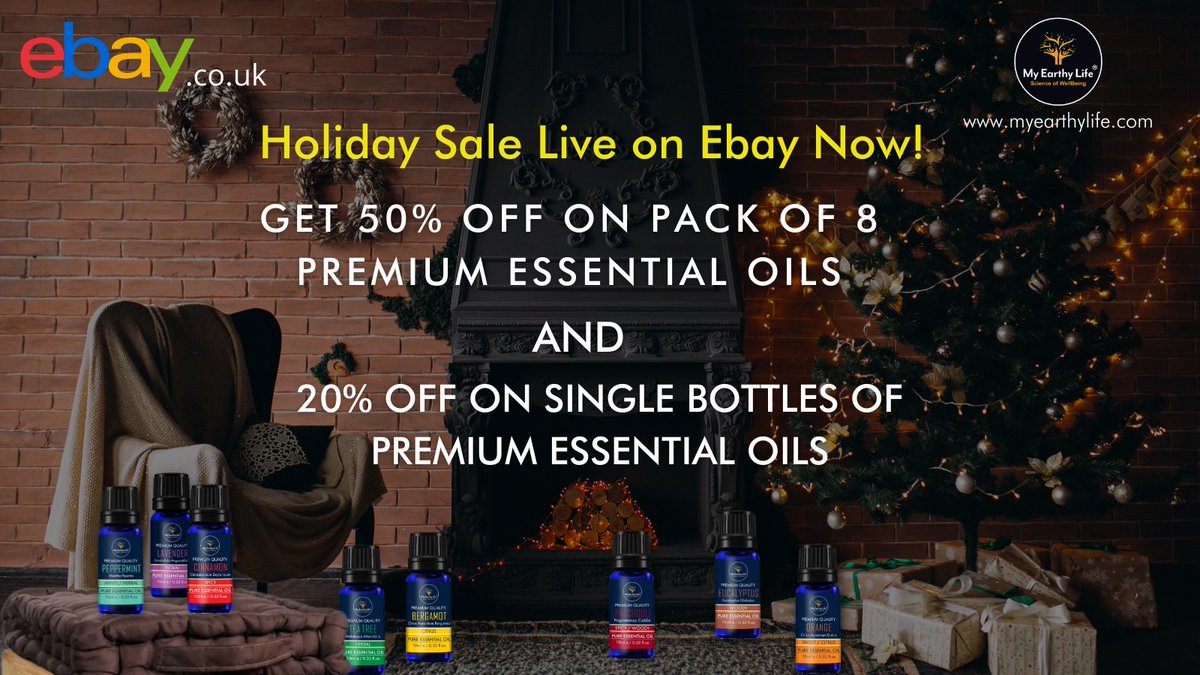 MyEarthyLife's tweet photo. Our Holiday Sale is live on https://t.co/MUzq6nFhir. Order Today!
#myearthylife #ebay #ethicallysourced #vegan #wellbeing #aromatherapyproducts #aromatherapyproducts #aromatherapy #holidaycheer #HolidaySale #holidaysale2021 #ebay #ordernow https://t.co/6JQUJtJRRh