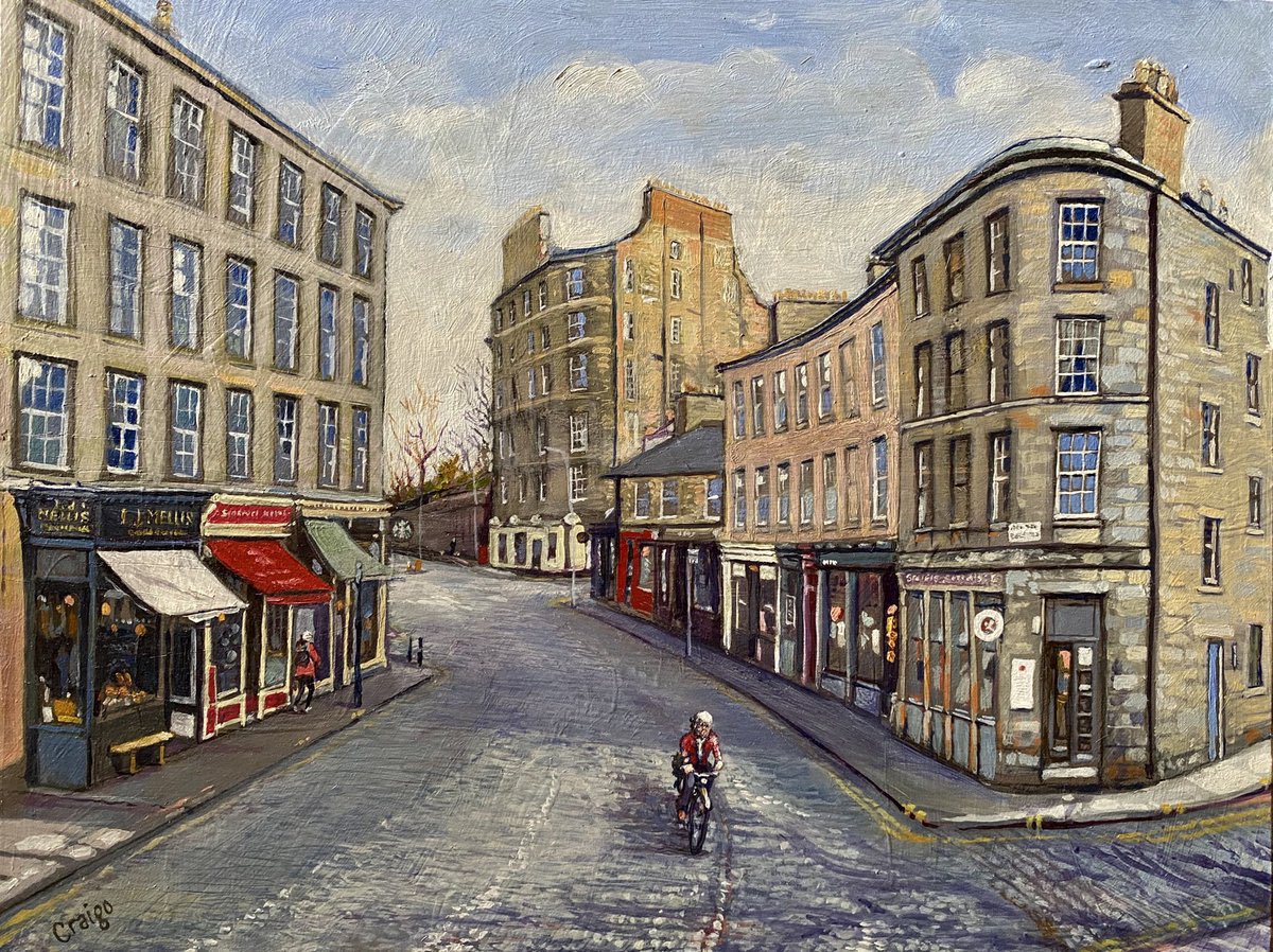 GrimArtGroup's tweet image. #Grim highlights from across the year #TheGrimList2021🏅

Always great to include artists who feel like ‘one of our own’ - see the link in Craigo’s bio for prints and more of his work …

Stockbridge, Edinburgh by @CraigoArtist