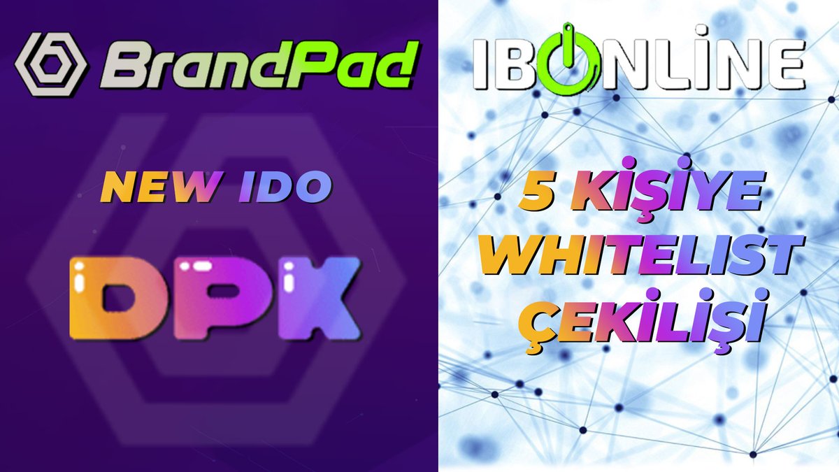 iboffline's tweet photo. 📌 #brandpad Launchpad Tüm Detayları
📌 Yeni İDO #DPK Detayları
📌 Bize Özel 5 adet #Whitelist 
https://t.co/JnB1UkQFjG https://t.co/QAc7r7bx5S