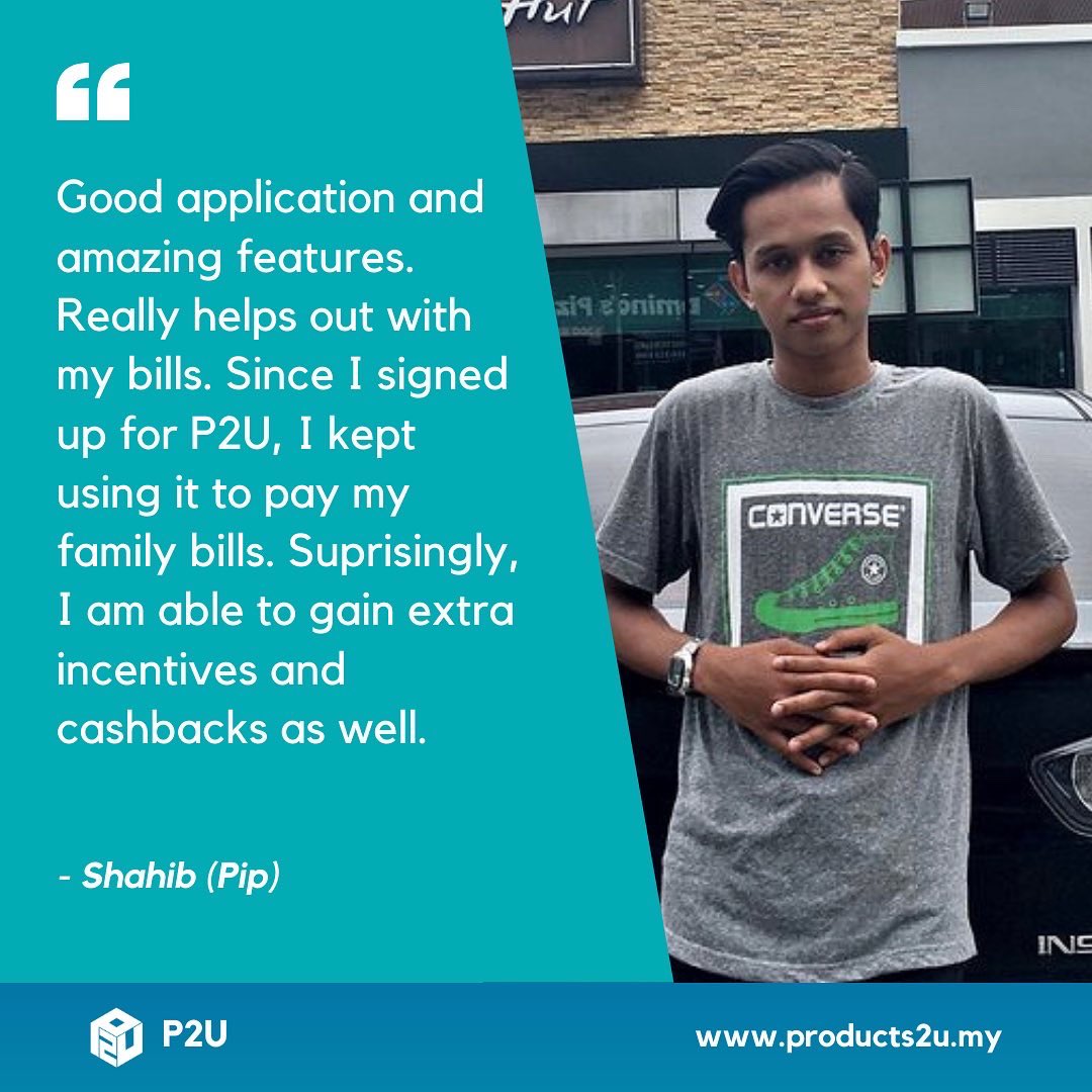 Products2You's tweet photo. Check out these 2 reviews from our beloved users!
#p2u #mobileapp #onestoppayment https://t.co/3Q7rLKWu6A