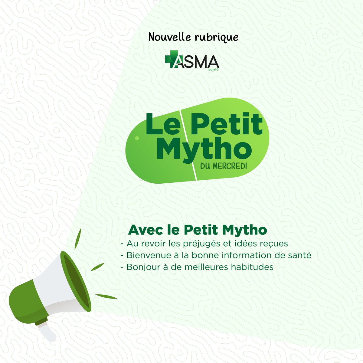 asma_sante's tweet photo. Vous recevez vous aussi, les messages de parents sur ce qu’il faut faire ou non en matière de santé ? 😩
Dites déjà aux « diplômés WhatsApp en sciences de la santé » que nous prenons le relai 👀 à partir du mercredi 23 décembre prochain avec #LePetitMythoDuMercredi
#ASMASante https://t.co/Th0zVivke7