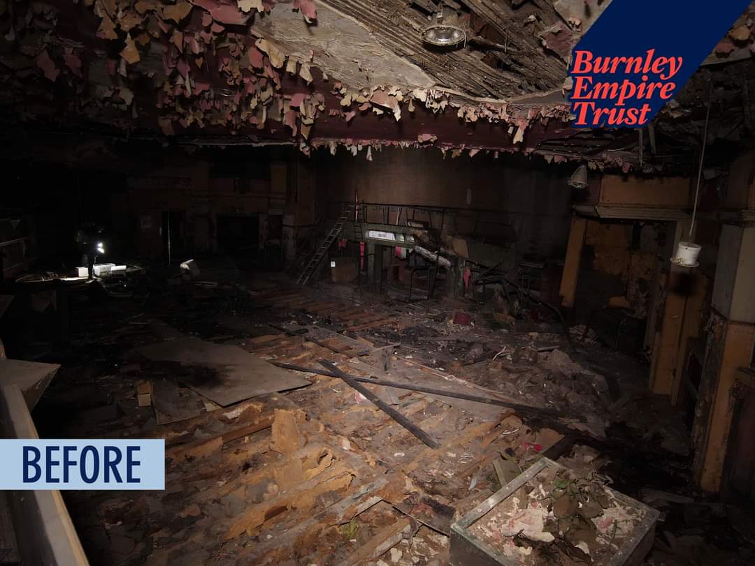 BurnleyEmpire's tweet photo. 🎁 1️⃣ 5️⃣ December ☃️
During the last 12 months we have achieve a huge step towards stabilising the #BurnleyEmpire whilst creating safe access for further building works to continue. Importantly this work is also taking us a step closer towards safe public access. https://t.co/qN90BRxgy1