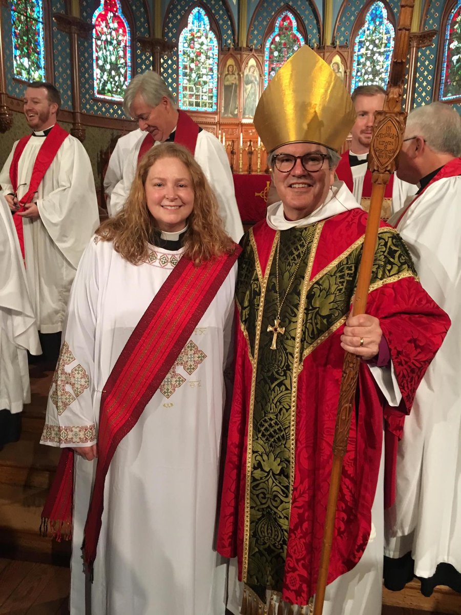 Conductor222's tweet photo. Today, Dec. 15, is my third #Ordination #Anniversary to the diaconate. I’m an #Episcopal #Anglican priest now and am forever grateful for this day! #EDoLA https://t.co/jXXqa3ewYN