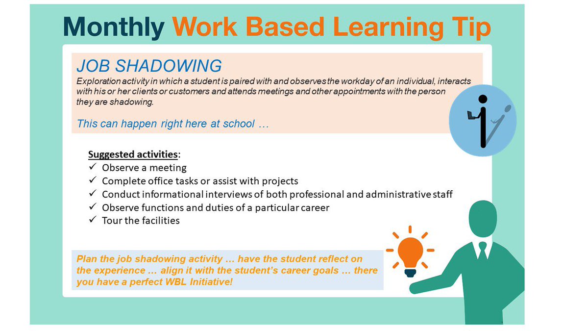 schools_essex's tweet photo. Some work based learning tips courtesy of Ms. Riccardi, one of our Web Design teachers! #puttingEssexCountyFirst https://t.co/6pqg9PpDy4