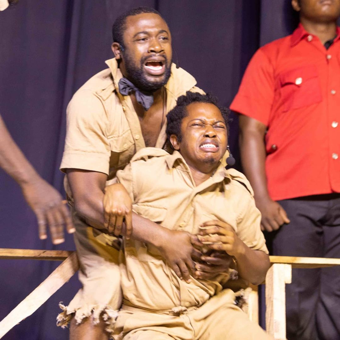 Raconteurprod's tweet photo. Moments with Phillip Francis @philipstheactor at our recently held stage play, FIRST THEY CAME, by @raconteurprod which was part of the events that commemorated the 2021 Human Rights Day.
Many thanks to @EUinNigeria for making this play possible. https://t.co/8zUAPfPMvQ
