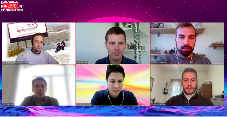 Now <a href="/BlockStartEU/">BlockStart</a> Startup Pitches: EU-funding as an Enabler of Blockchain Pilots
Joao Fernandes @brpxco 
Simone Brighina <a href="/MotoBlockchain/">Motoblockchain</a>
Rui Serapicos <a href="/knowtary/">Knowtary</a>
Mattia D’Alessandra LoanXchain
Stavros Antoniadis @ComeTogether_RN
#blockchain  
<a href="/EBlockchainCon/">European Blockchain Convention</a>  #EBCvirtual