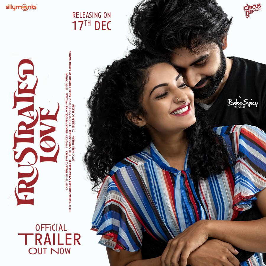 Let's enjoy this #FrustratedLove Romantic Love Web Series Trailer Out Now!
👉🏻 youtu.be/DMyhg6gszlk

@SillyMonksStd @SillyMonksMusic #Circusguntelugu #RomanticWebSeries #FrustratedLoveTrailer