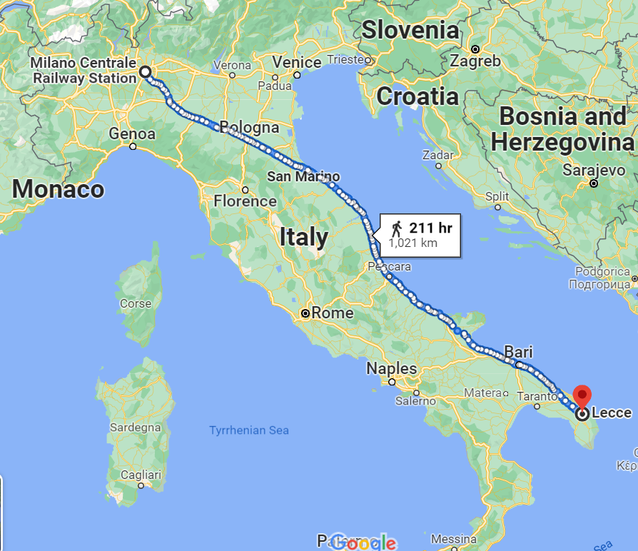 GGrimalda's tweet photo. #Nofly #Slowtravel by #OvernightTrain on 1000km 12hours route #Lecce➡️#Milan🇮🇹:46kg #CO2 #emissions,against 141kg by✈️/160kg by🚗.Italian railway @fsitaliane not as green as @DB_Bahn,but they offer coffee and solo-cuchette costs only €84! #refusetofly #decarbonise #ClimateCrisis https://t.co/OKx1yRKocz