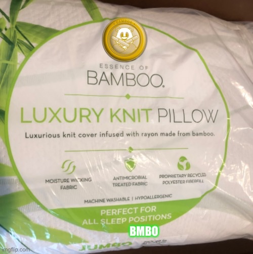 PGardencat's tweet photo. @BambooCoin a well rested panda is a strong panda 🐼 $bmbo #bmbo to the moon #solana #solanawinter 🚀🚀🚀🚀 @BigLots thanks for the Bamboo pillow https://t.co/jYUe7KcoUO