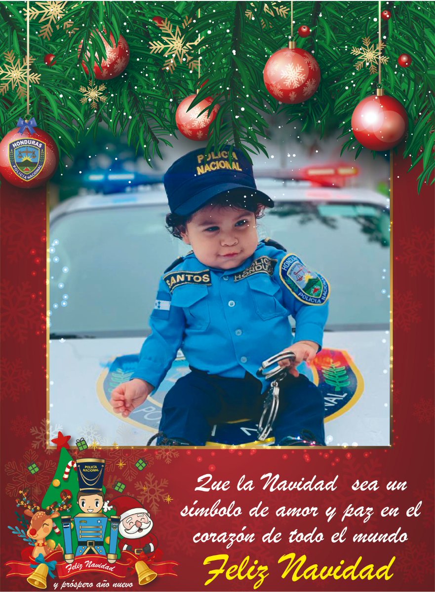 Que la Navidad sea un simbolo de amor y paz en el corazón de todo el mundo #NavidadPolicial 👮🏻‍♂️ 🎄 💙