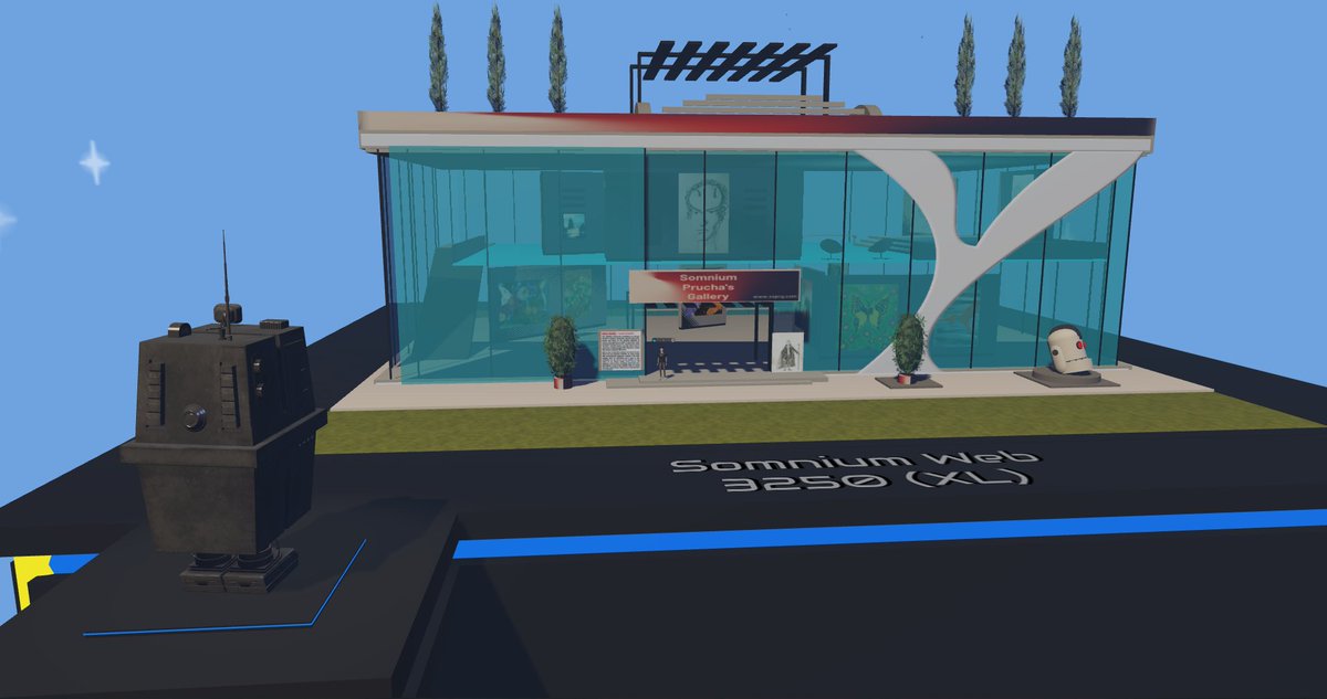 0xteleport's tweet photo. #MetaverseDiscovery
Somnium Prucha's Gallery
SOPRG creates and operates the Art Gallery in the VR Somnium Space. Currently exhibiting Adam Houลกka and Katerina Pojarova.
by @soprg_somnium
in @SomniumSpace
tp https://t.co/h81GNvNfAR
#Metaverse https://t.co/JYNGH4Hlod