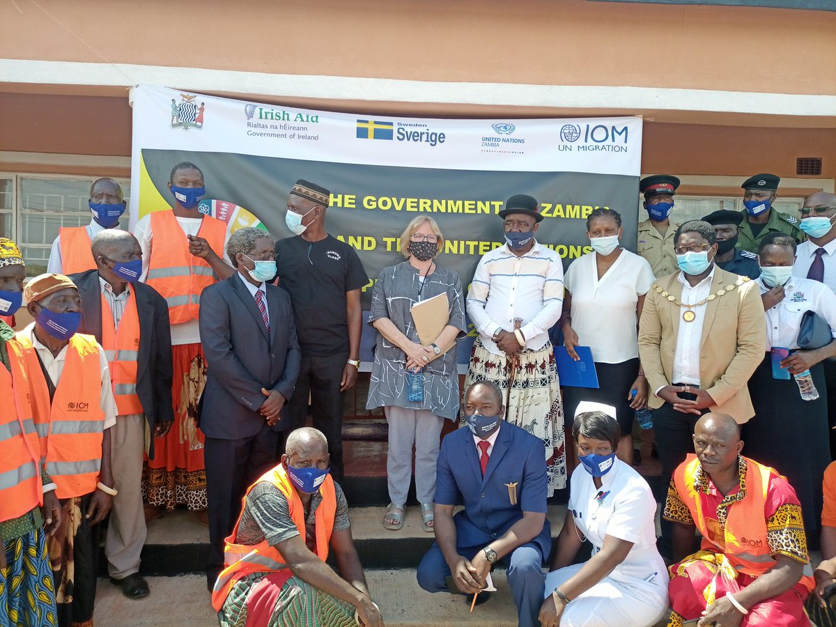 IOM Zambia (@iomzambia) on Twitter photo Through the GRZ-UNJP on GBV Phase II, IOM today officially handed over the Village led One Stop Center for GBV in Chief Mumena chiefdom. <a href="/IrelandinZambia/">Irish Embassy Lusaka</a> <a href="/UNZambia/">UN Zambia</a> <a href="/SwedeninZM/">Sweden in Zambia 🇸🇪</a> @coumbagadio_ZM <a href="/UNDPZambia/">UNDP Zambia</a> <a href="/NomaNcube8/">NomaNcube</a> <a href="/IOMROpretoria/">IOM South Africa</a> Through the GRZ-UNJP on GBV Phase II, IOM today officially handed over the Village led One Stop Center for GBV in Chief Mumena chiefdom. <a href="/IrelandinZambia/">Irish Embassy Lusaka</a> <a href="/UNZambia/">UN Zambia</a> <a href="/SwedeninZM/">Sweden in Zambia 🇸🇪</a> @coumbagadio_ZM <a href="/UNDPZambia/">UNDP Zambia</a> <a href="/NomaNcube8/">NomaNcube</a> <a href="/IOMROpretoria/">IOM South Africa</a>