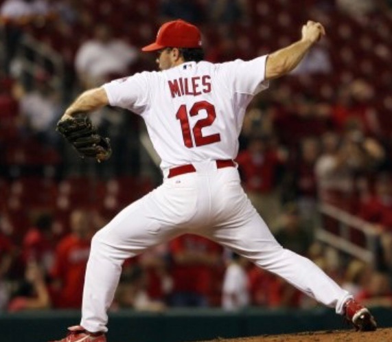 Happy Birthday Aaron Miles. Crafty pitcher. 