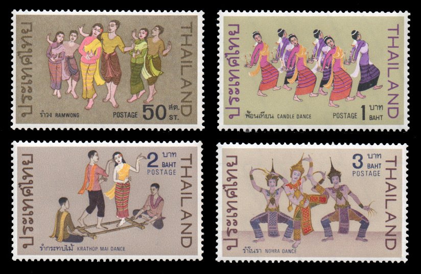 One more for our national pride which is likely to be celebrated on #Thailand's postage stamp in the coming year. Nora Dance used to be depicted once on the 4 #stamps set of Thai Classical Dances issued 1969 or 52 years ago. #philately #IntangibleHeritage #UNESCO