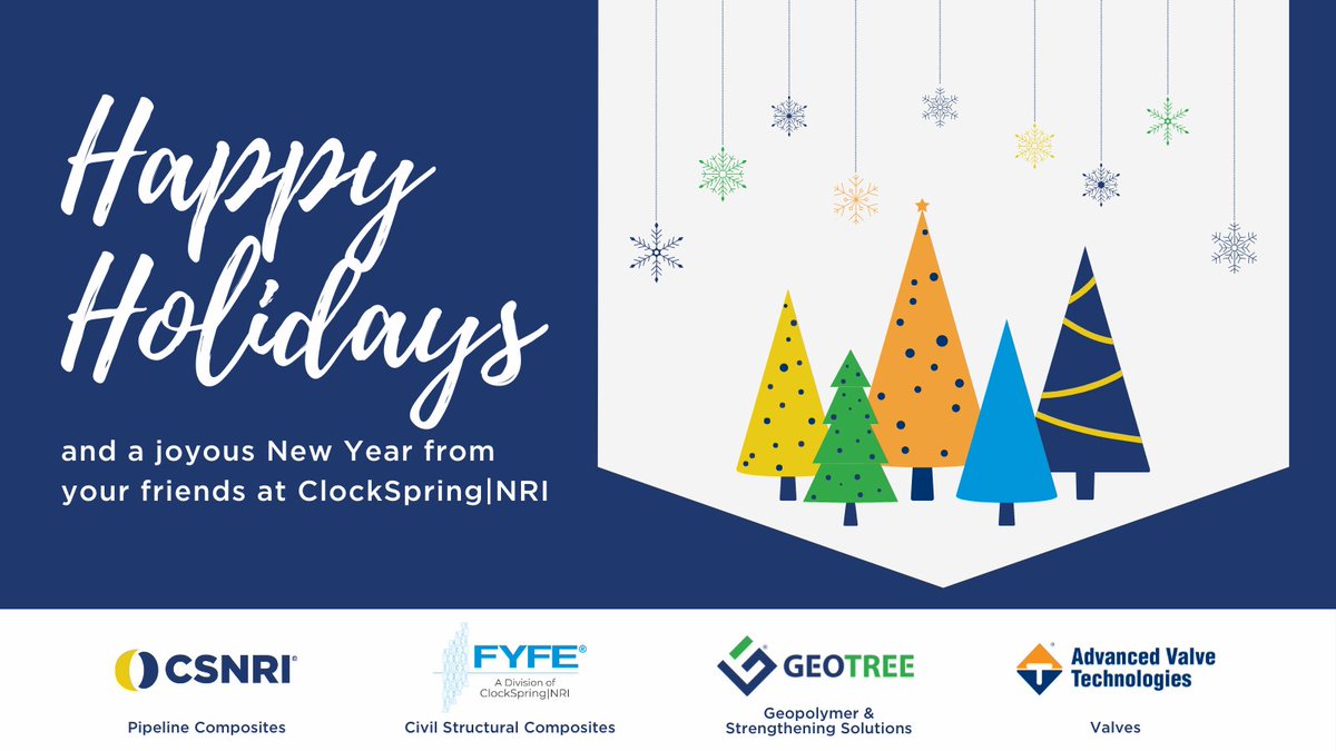 CSNRIComposites's tweet photo. Happy Holidays from all at ClockSpring|NRI 🎄
#CSNRI #ClockSpringNRI #happyholidays #happynewyear https://t.co/HSJTJU5Lbv