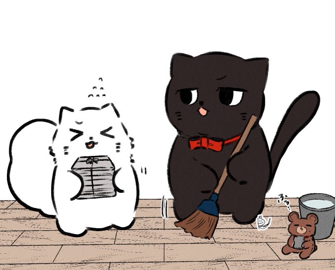 みんなでお掃除のtwitterイラスト検索結果